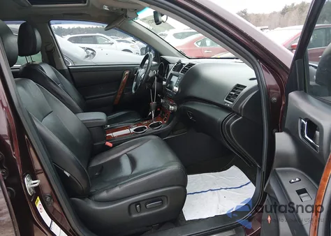 2012 Toyota Highlander Limited V6 from USA, damaged, VIN 5TDDK3EH4CS147029